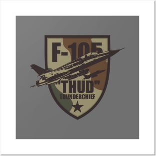 F-105 Thunderchief Posters and Art